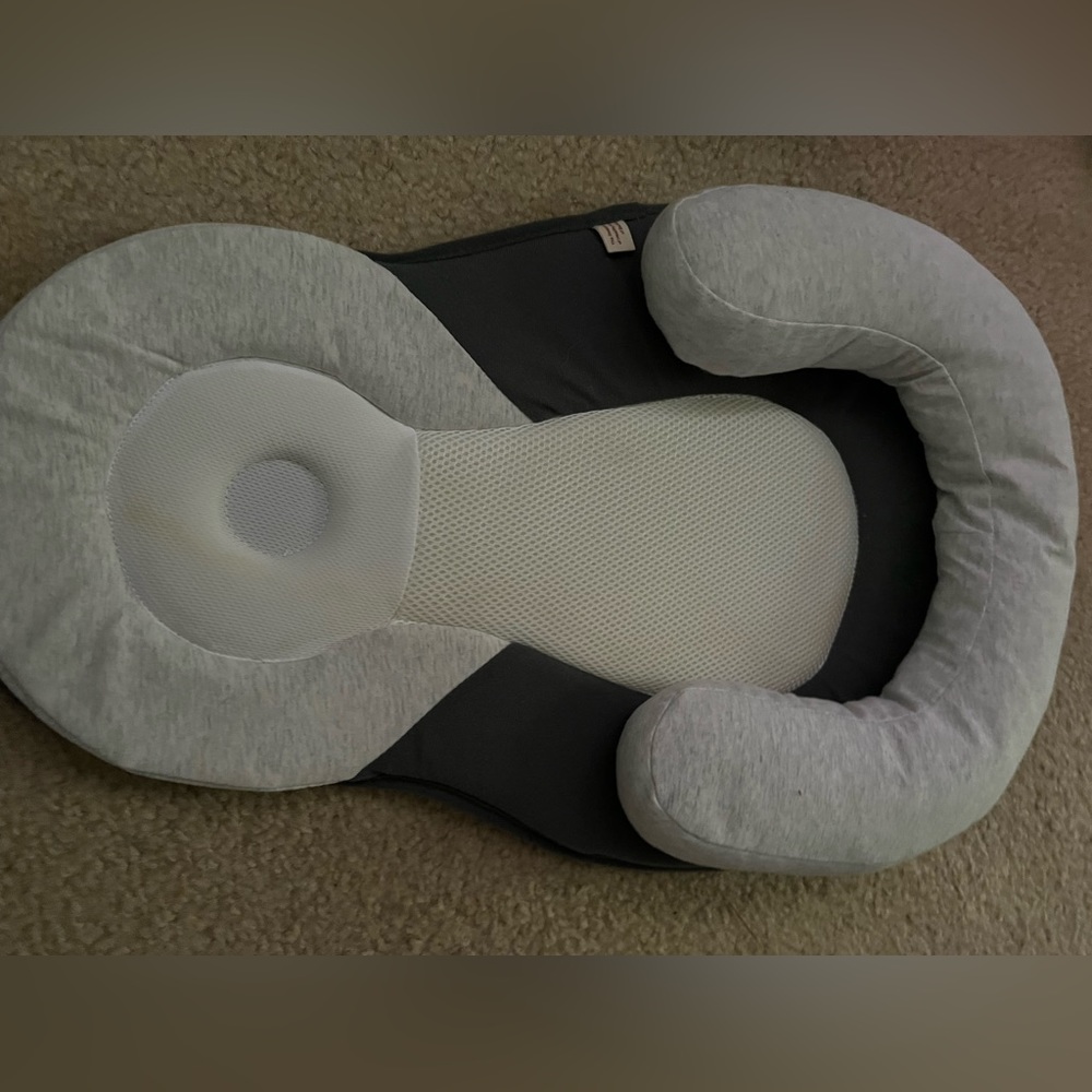Baby newborn nest holder bassinet grey black